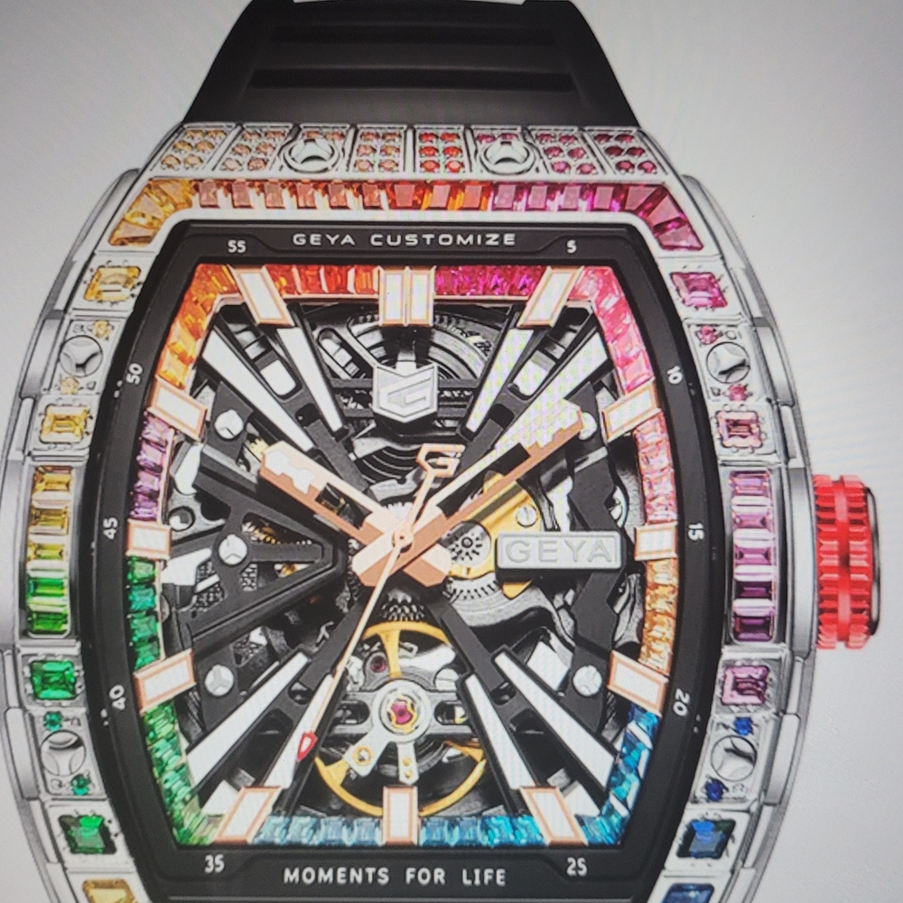Multicolor Luxury Watch